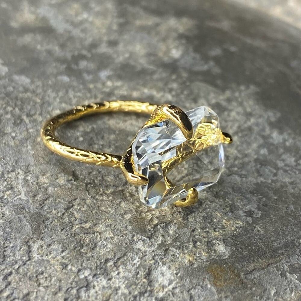 NEW From Fire Gemstone Statement Ring - Picture 5 of 16